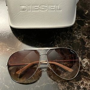 Diesel Aviator Sunglasses